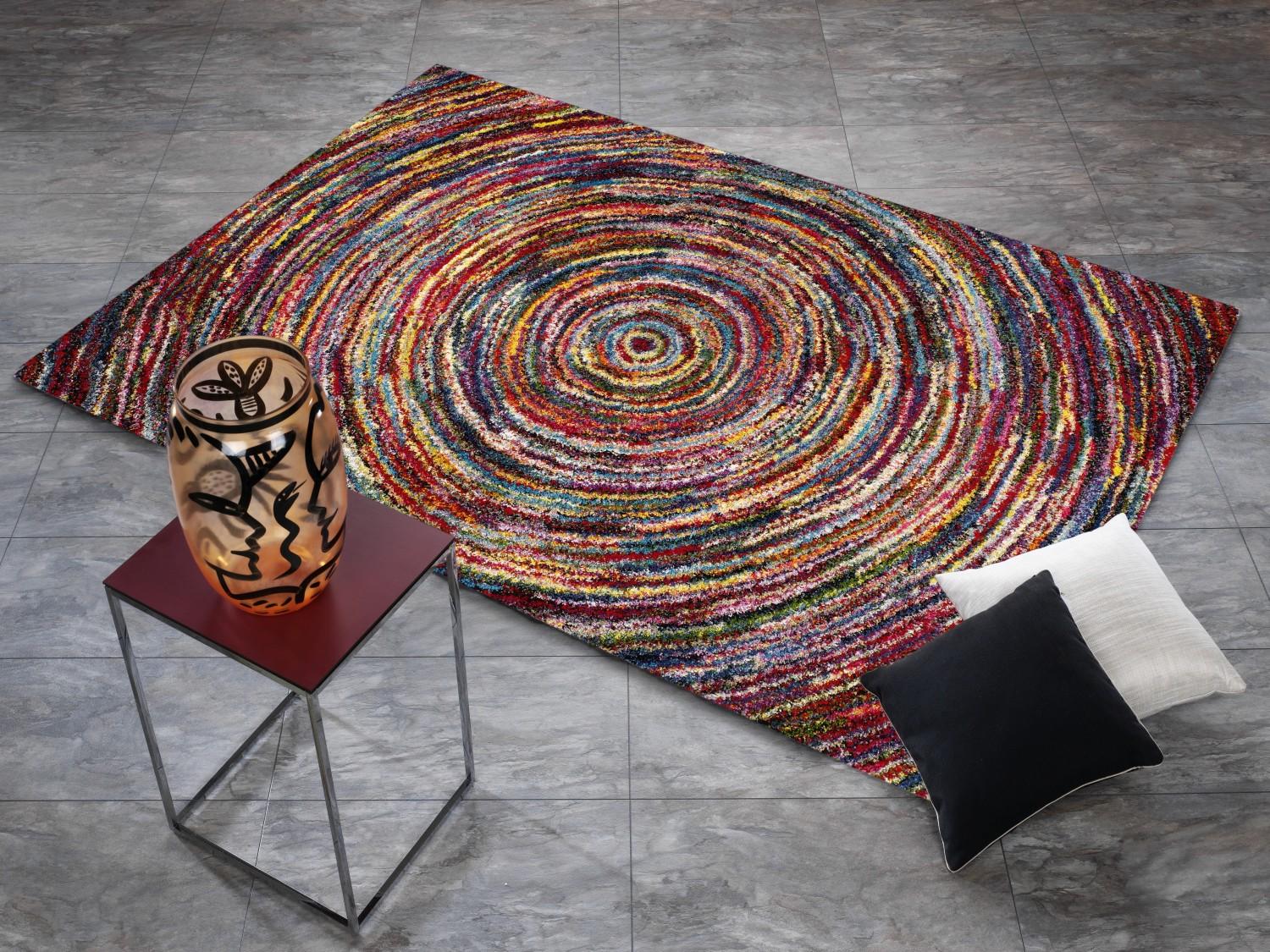 Teppich Multicolor Designer SIX05 Round Modern 120x170cm ...
